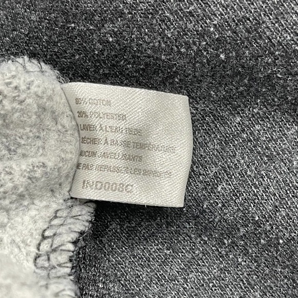 Obey Sugar Skull Hoodie Long Sleeve Gray Size S - Picture 3 of 5